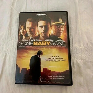 Gone Baby Gone (DVD,2008) Drama Morgan Freeman, Casey Affleck Miramax.

.